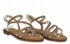 sandale de damă Belluci auriu B-395