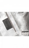 GEANȚĂ DIN PIELE shopper bag Vittoria Gotti argint V5012