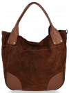 GEANȚĂ DIN PIELE universală Genuine Leather maro 811746