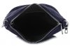 GEANȚĂ DIN PIELE tip poștaș Genuine Leather bleumarin 85A
