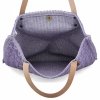 Geantă Shopper Italiană cu Mode La Modă 5887 Mov Deschis