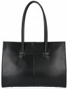 GEANȚĂ DIN PIELE business Genuine Leather negru 840