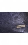 GEANȚĂ DIN PIELE shopper bag Vittoria Gotti bleumarin V23