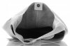 GEANȚĂ DIN PIELE shopper bag Vittoria Gotti gri deschis V8804