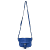GEANȚĂ DIN PIELE tip poștaș Vittoria Gotti cobalt DB20