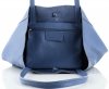 GEANȚĂ DIN PIELE shopper bag Vittoria Gotti denim V299F