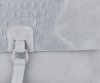 GEANȚĂ DIN PIELE tip poștaș Vittoria Gotti gri deschis V1300