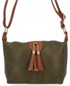 GEANȚĂ DE DAMĂ tip poștaș BEE BAG kaki 0802S17