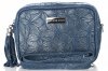 GEANȚĂ DIN PIELE tip poștaș Vittoria Gotti denim V3288F