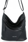GEANȚĂ DE DAMĂ tip poștaș BEE BAG negru 0852L84
