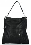 GEANȚĂ DIN PIELE shopper bag Vera Pelle negru 25