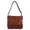 GEANȚĂ DE DAMĂ tip poștaș BEE BAG ciocolatiu 1502L36BB