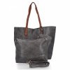 GENȚĂ DE DAMĂ shopper bag Herisson gri H8805