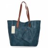 GENȚĂ DE DAMĂ shopper bag Herisson albastru marin H8805