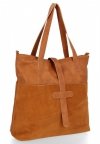 GEANȚĂ DIN PIELE shopper bag Roberto Ricci roșcat 18139