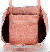 GEANȚĂ DIN PIELE shopper bag Vittoria Gotti roz V299COCO