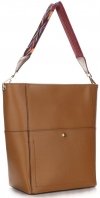 GEANȚĂ DIN PIELE shopper bag Genuine Leather maro K26