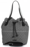 GEANȚĂ DE DAMĂ shopper bag Vittoria Gotti gri V1005