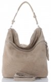 GEANȚĂ DIN PIELE universală Genuine Leather bej 5577C