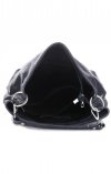 GEANȚĂ DIN PIELE shopper bag Vittoria Gotti negru V8420