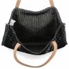 Geantă Shopper Italiană cu Mode La Modă 5887 Neagră