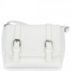 GEANȚĂ DE DAMĂ tip poștaș BEE BAG alb 1002S23
