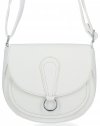 GEANȚĂ DE DAMĂ tip poștaș BEE BAG alb 1002S20