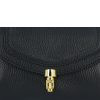 GEANȚĂ DIN PIELE tip poștaș Vittoria Gotti negru V528058