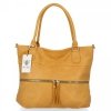 GEANȚĂ DE DAMĂ tip poștaș BEE BAG galben 1302L91