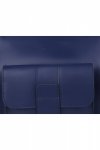 GEANȚĂ DIN PIELE shopper bag Vittoria Gotti bleumarin 8286