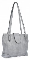 GEANȚĂ DE DAMĂ shopper bag Hernan gri deschis HB0225