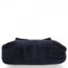 GEANȚĂ DIN PIELE shopper bag Genuine Leather bleumarin 8023