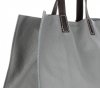 GEANȚĂ DIN PIELE universală Genuine Leather gri 691756