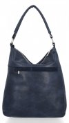 GEANȚĂ DIN PIELE shopper bag Roberto Ricci bleumarin 19136