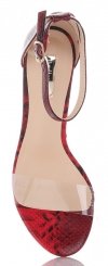 sandale de damă Belluci roșu B1-0165H