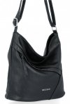 GEANȚĂ DE DAMĂ tip poștaș BEE BAG negru 0852L84