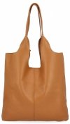 GENȚĂ DIN PIELE shopper bag Vittoria Gotti roșcat 165
