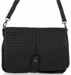 GEANȚĂ DE DAMĂ tip poștaș BEE BAG negru 2152M118