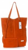 GEANȚĂ DIN PIELE shopper bag Vittoria Gotti V22