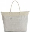 GEANȚĂ DIN PIELE shopper bag Vittoria Gotti bej V691622