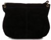 GEANȚĂ DIN PIELE tip poștaș Genuine Leather negru 1324