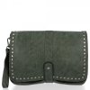 GEANȚĂ DE DAMĂ tip poștaș BEE BAG verde 2152M119