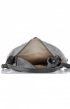 GEANȚĂ DIN PIELE rucsac Vittoria Gotti gri deschis V1670C