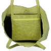 GEANȚĂ DIN PIELE shopper bag Vittoria Gotti verde de limetă V299COCO