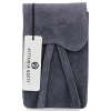 GEANȚĂ DIN PIELE universală Vittoria Gotti indigo V6256C