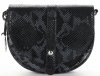 GEANȚĂ DIN PIELE tip poștaș Vittoria Gotti negru V5751COCO
