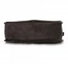 GEANȚĂ DIN PIELE tip poștaș Genuine Leather gri 0003