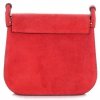 GEANȚĂ DIN PIELE tip poștaș Genuine Leather roșu 0003