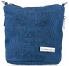 GEANȚĂ DIN PIELE tip poștaș Vittoria Gotti denim VT4COCO