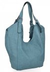 GEANȚĂ DE DAMĂ shopper bag Hernan albastru HB0318